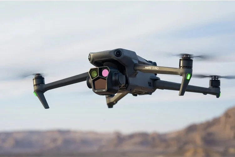 Professional drone used for 360-degree virtual tours in Arizona